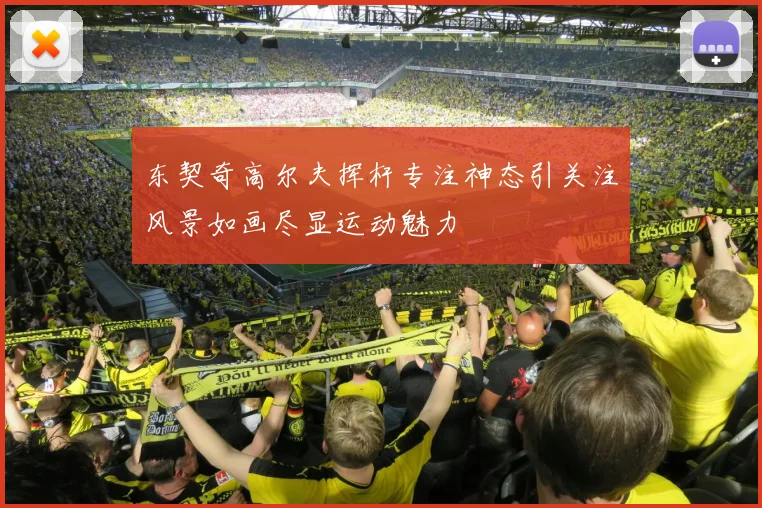 东契奇高尔夫挥杆专注神态引关注风景如画尽显运动魅力